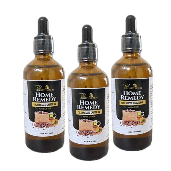 Total Trans4mation Home Remedy Cold Pressed Castor Oil