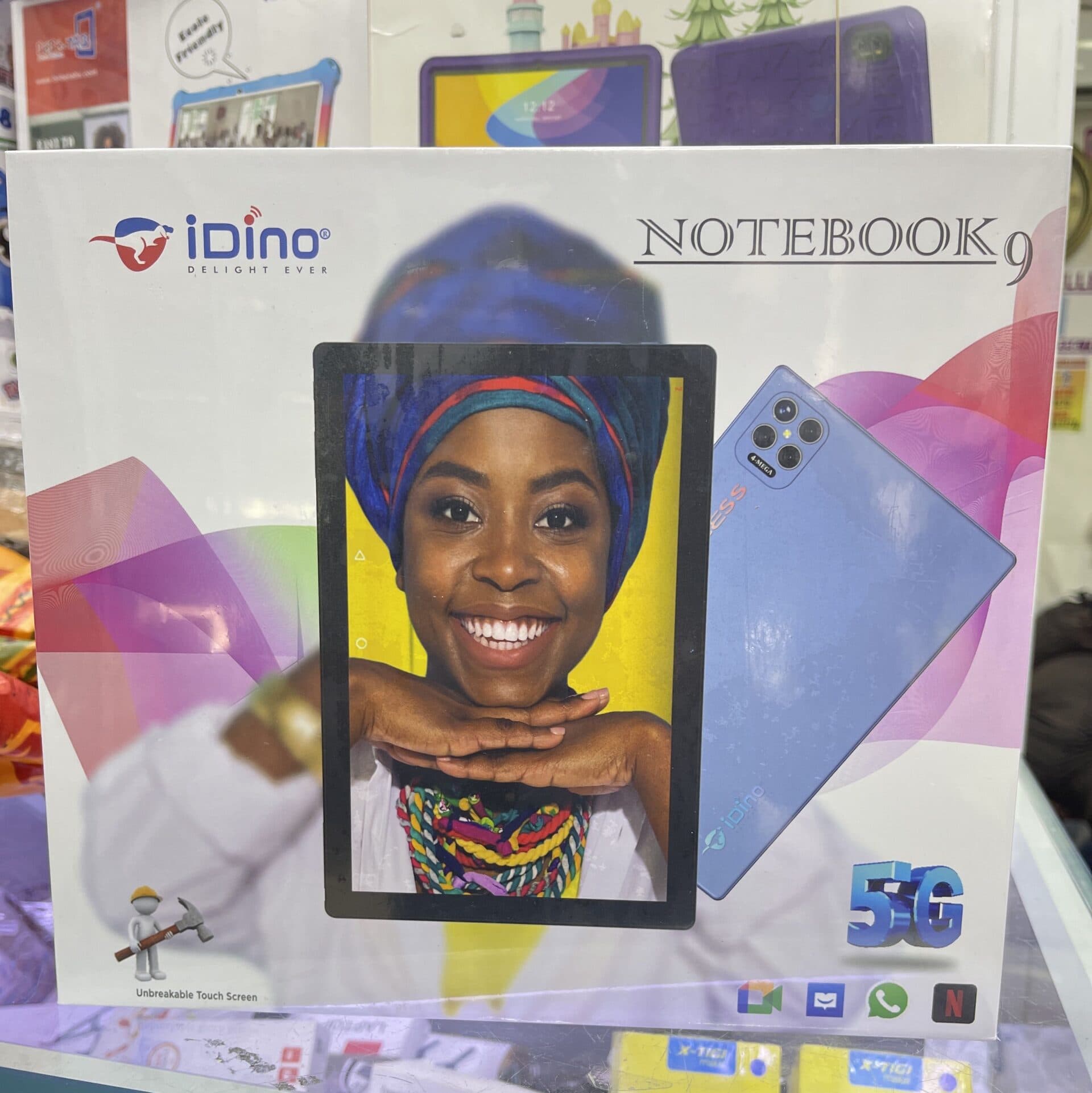 Idino Notebook 9 5G 6GB 256GB Unbreakable Screen