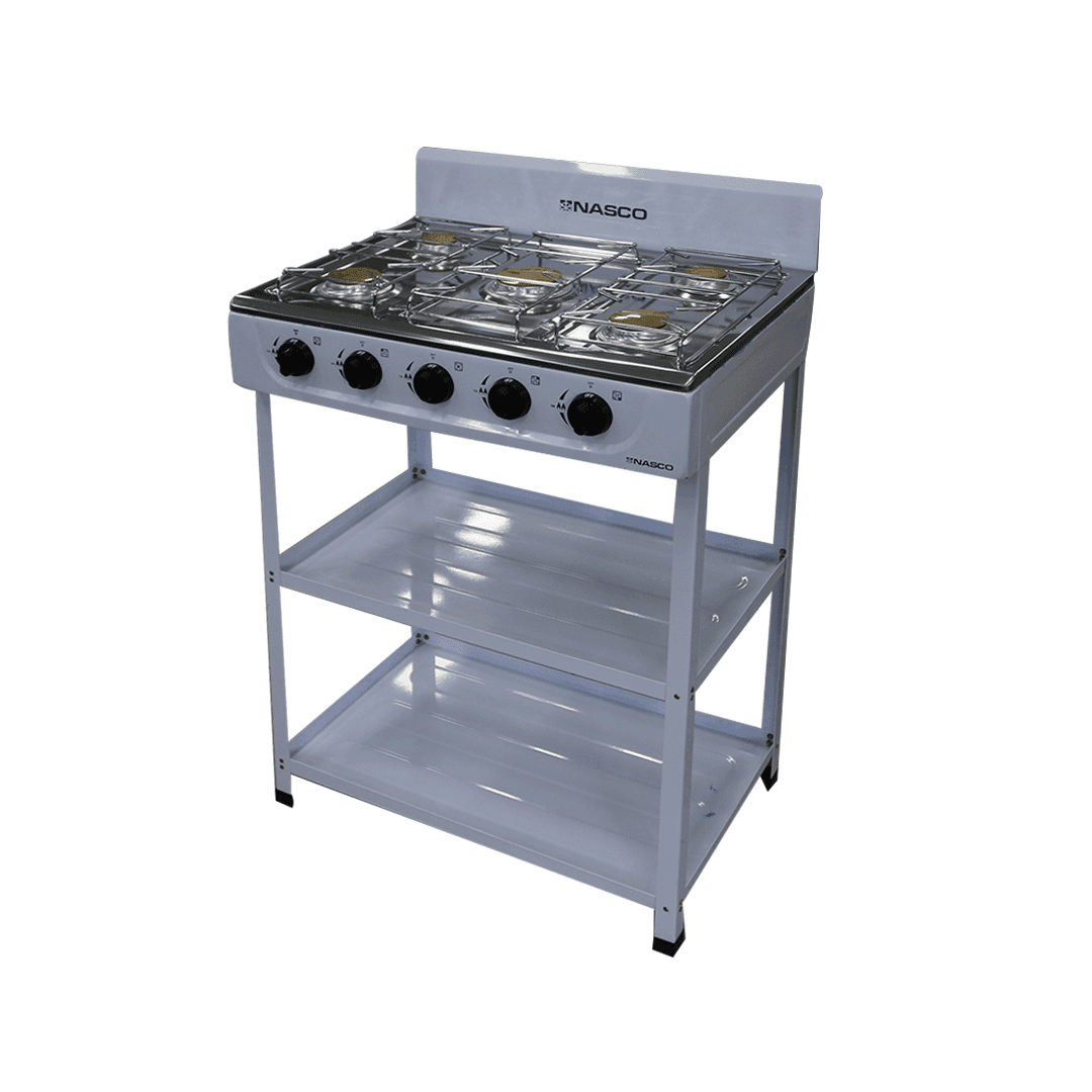 Nasco 5 Burner Gas Stove Nasgs K5css S in Ghana