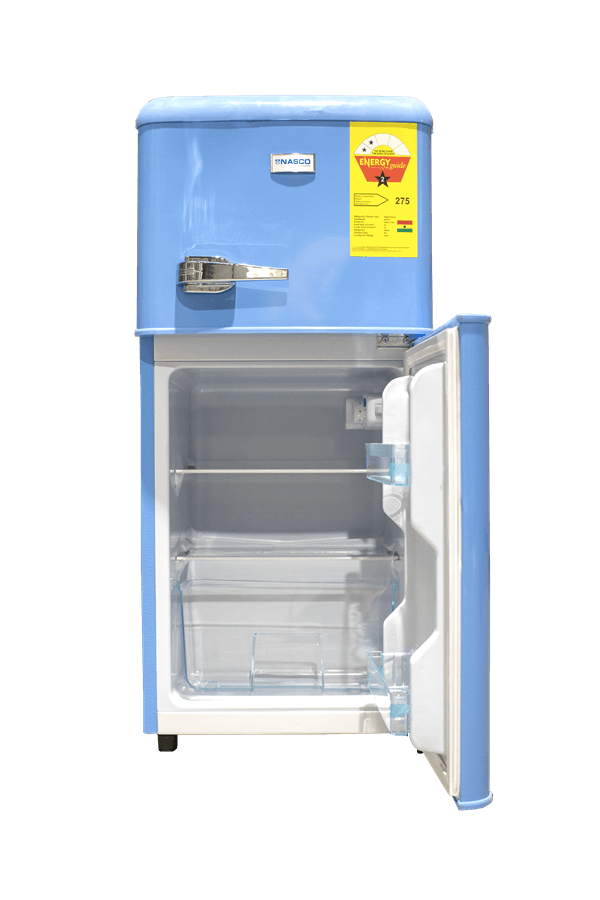 Nasco 86ltr Retro Table Top Freezer Refrigerator Nasf2-110rt