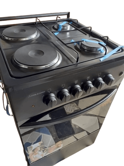 VOLCANO Electric and gas Cooker 2 Gas plus 2 Electric plates