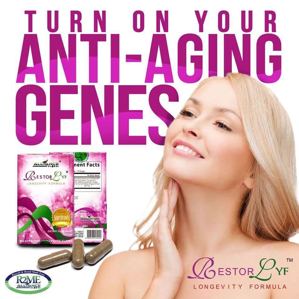 Restorlyf Longevity Anti-Aging Dietary Supplement