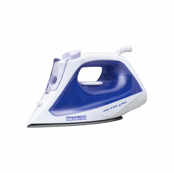 Nasco Steam Iron 1200W NAS-2202A-DSS