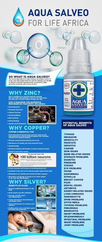 Aqua Salveo For Life For Healthy You