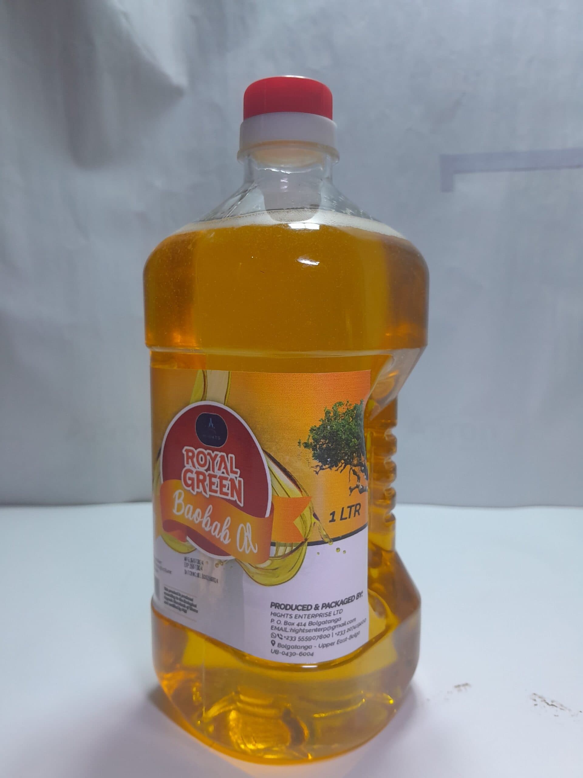 Royal Green Baobab Cooking Oil Organic