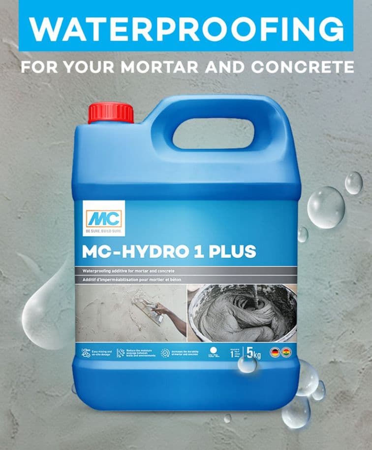 MC Hydro 1 Plus 5L Waterproofing Additive