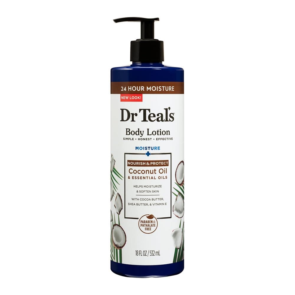 Dr Teal's Coconut Oil Nourishing Body Lotion & Essential Oils (532ml)