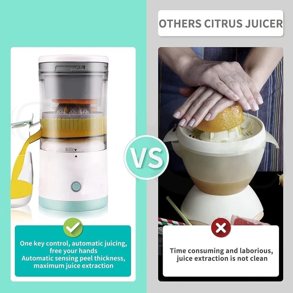 Portable USB Rechargeable Citrus Juicer