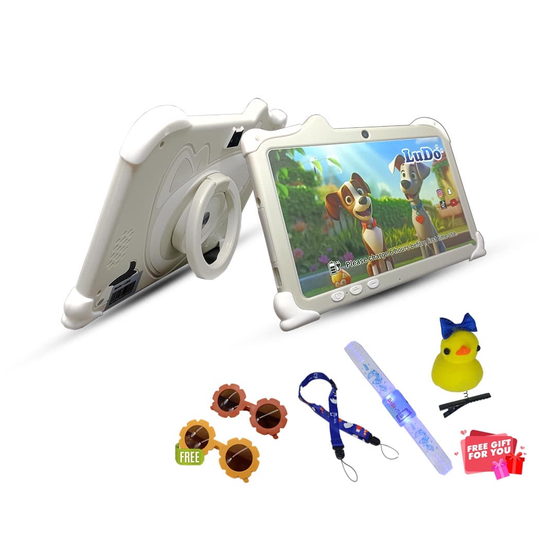 Rudo 256GB Android Kids Tablet with 8GB RAM &amp; SIM Slot