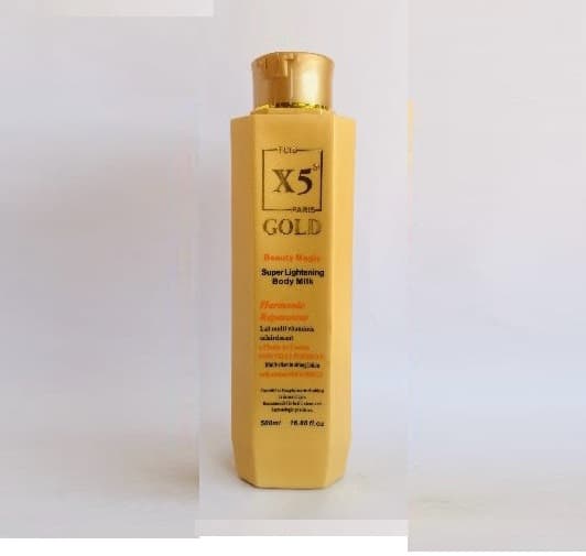 Tcid X5 Paris Gold Beauty magic Super Lightening Harmonie Body Milk (500ml)