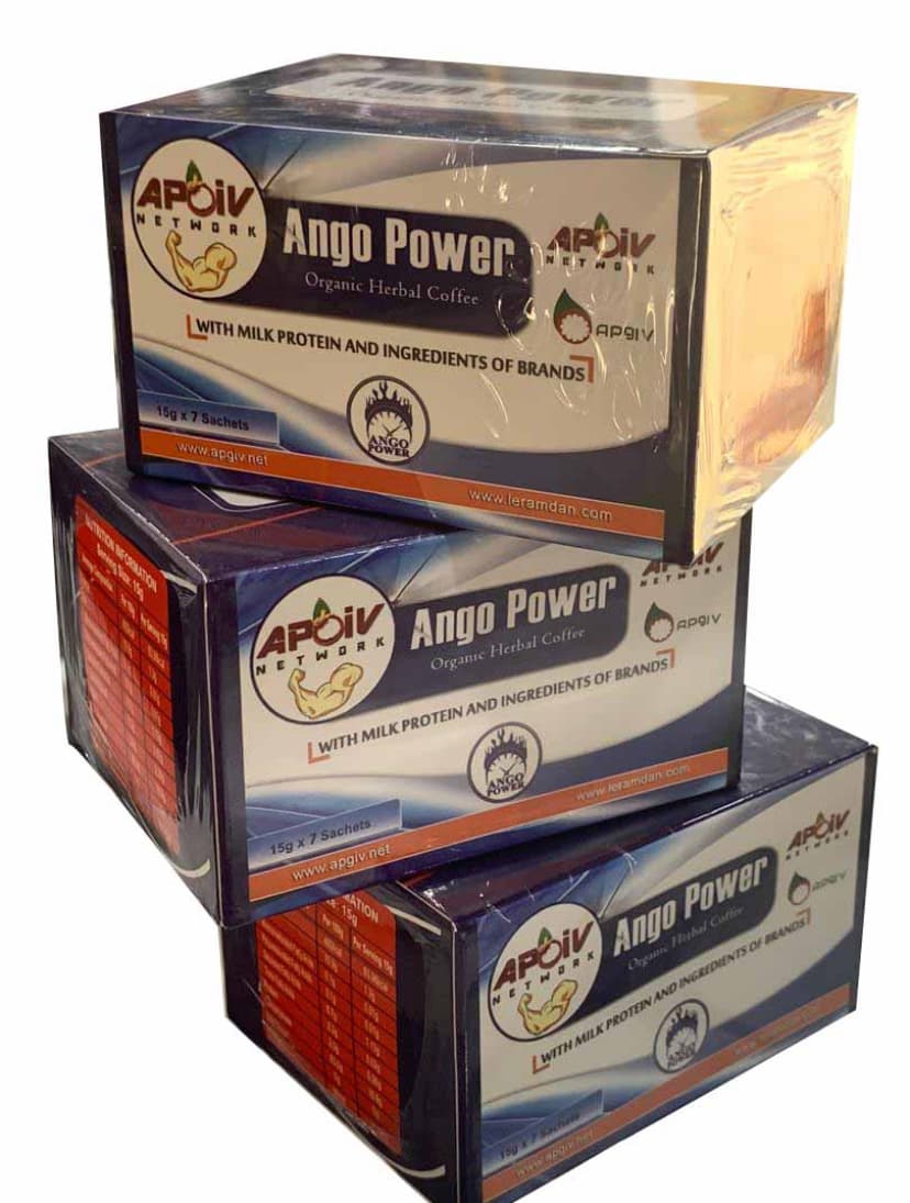 Apgiv Ango Power Coffee - Energy Booster 20 Sachets