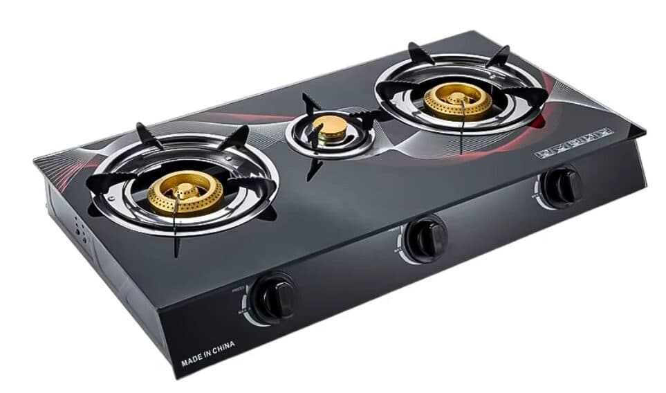 Happy Home 3 Burners Gas Stove Table Top