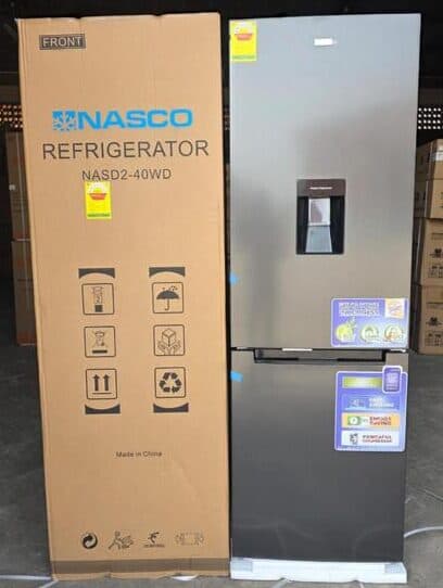Nasco NASD2-40WD 309 Litres Double Door Fridge