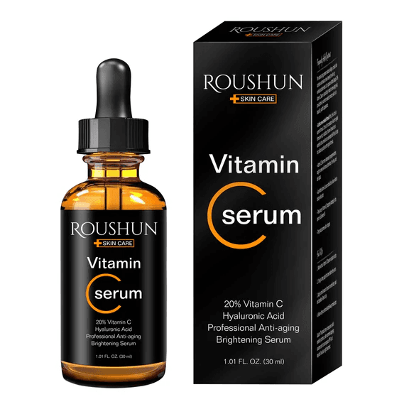 Vitamin C Face Serum - Brightening &amp; Hydrating Serum with Hyaluronic Acid