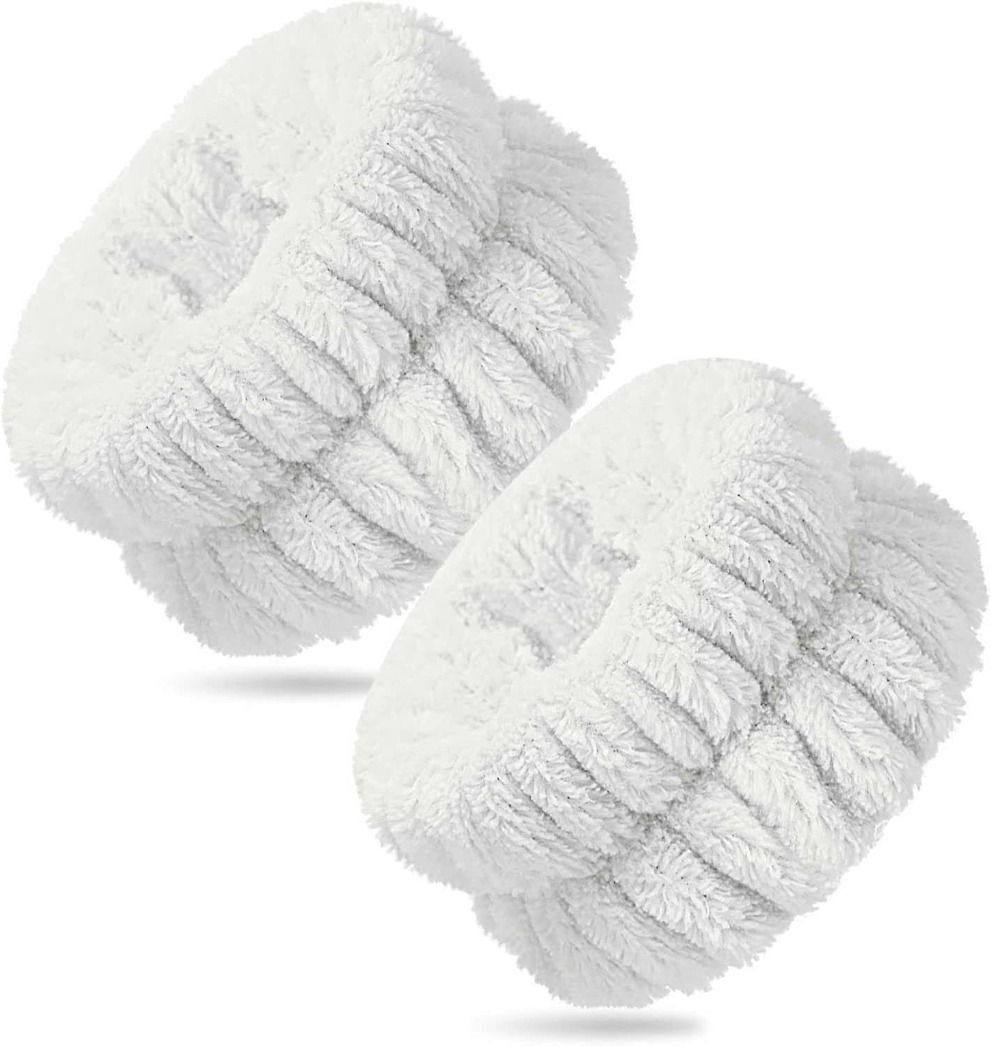 Skincare Wristbands - Ultra-Absorbent Face Washing Wristbands (Pair)