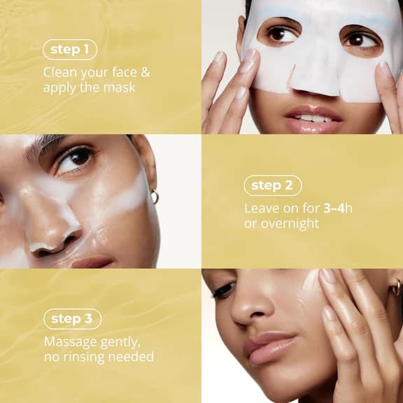Bio-Collagen Real Deep Mask (4pcs) - Intensive Hydration, Firming &amp; Anti-Aging Sheet Mask
