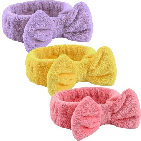 Headband - Soft Elastic Hairband for Face Wash, Makeup &amp; Skincare