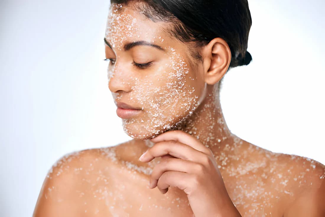 Face &amp; Body Scrub - Gentle Exfoliating &amp; Hydrating Body Polish