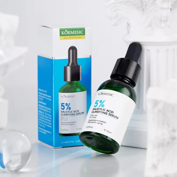 Kormesic Salicylic Acid Serum - Acne Treatment for Pimples, Blackheads &amp; Oil Control