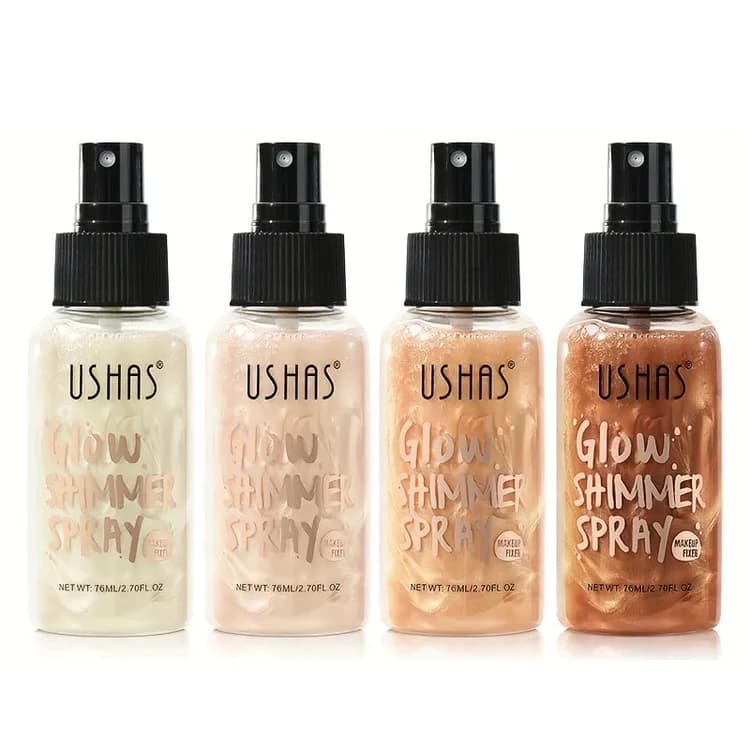 Glow Shimmer Spray - Face, Body &amp; Hair Radiant Mist