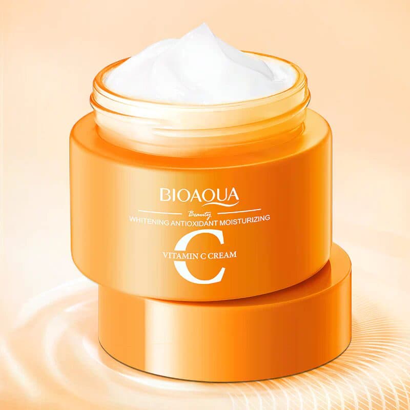 Vitamin C Face Cream - Brightening, Anti-Aging &amp; Deep Hydration Moisturizer