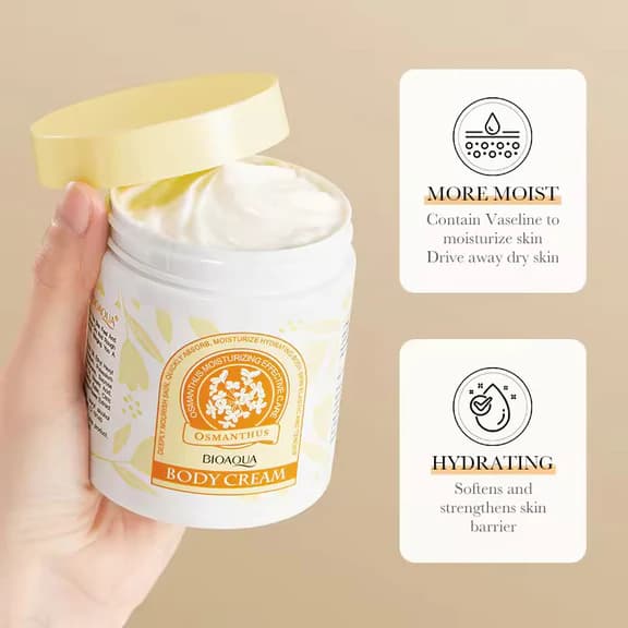 Bioaqua Body Cream - Deep Hydration, Nourishing &amp; Long-Lasting Moisture