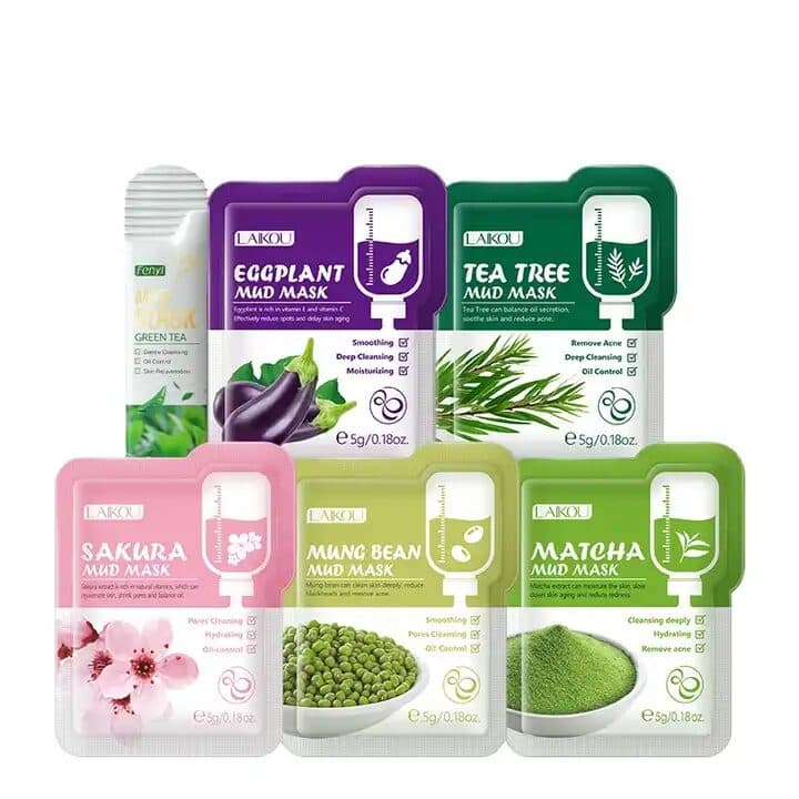 Mud Mask - Deep Cleansing &amp; Oil Control Face Mask
