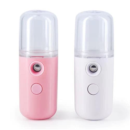 Nano Mist Sprayer - USB Rechargeable Facial Mister for Face, Hair &amp; Skin Hydration