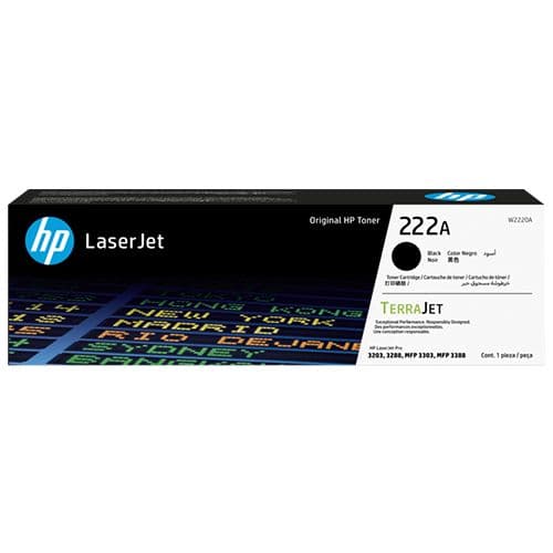 HP Original Toner (W2220a) 222A - Black