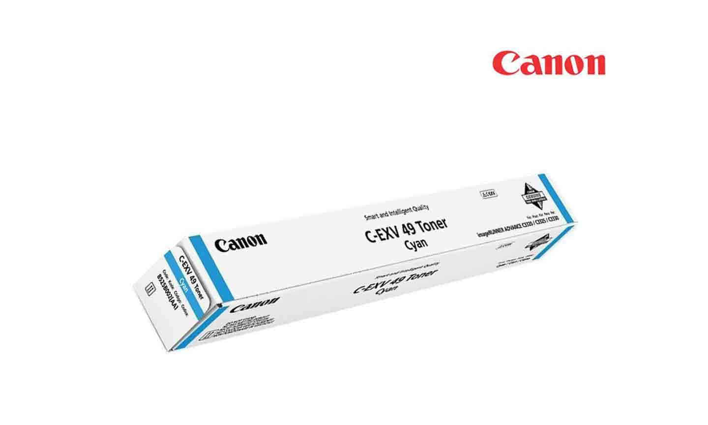 Canon Color Toner C-Exv 49 Cyan / C3320 / C3325 / C3330 / 3520 / C3525 / 3530
