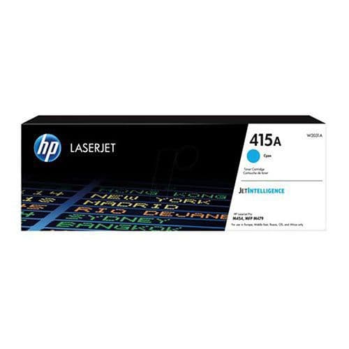 HP Original Toner (W2031A) 415A -Cyan