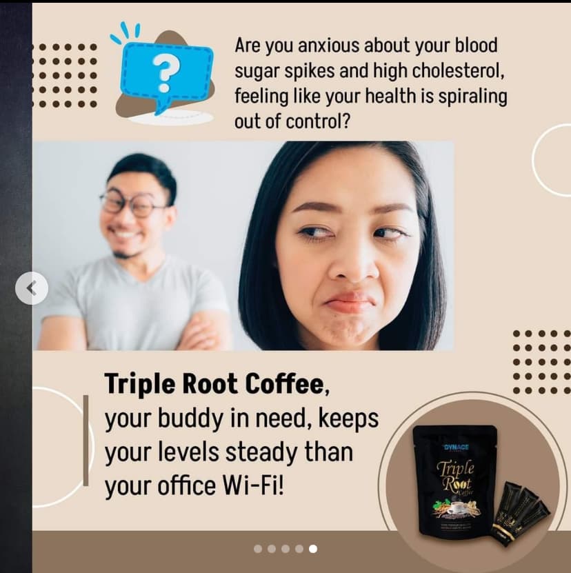 Dynace Global Triple Root Coffee | Boost Your Energy!