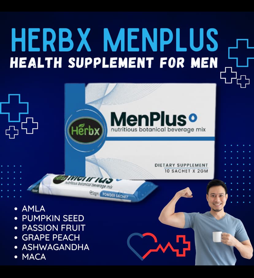 Herbx Menplus Health Supplement