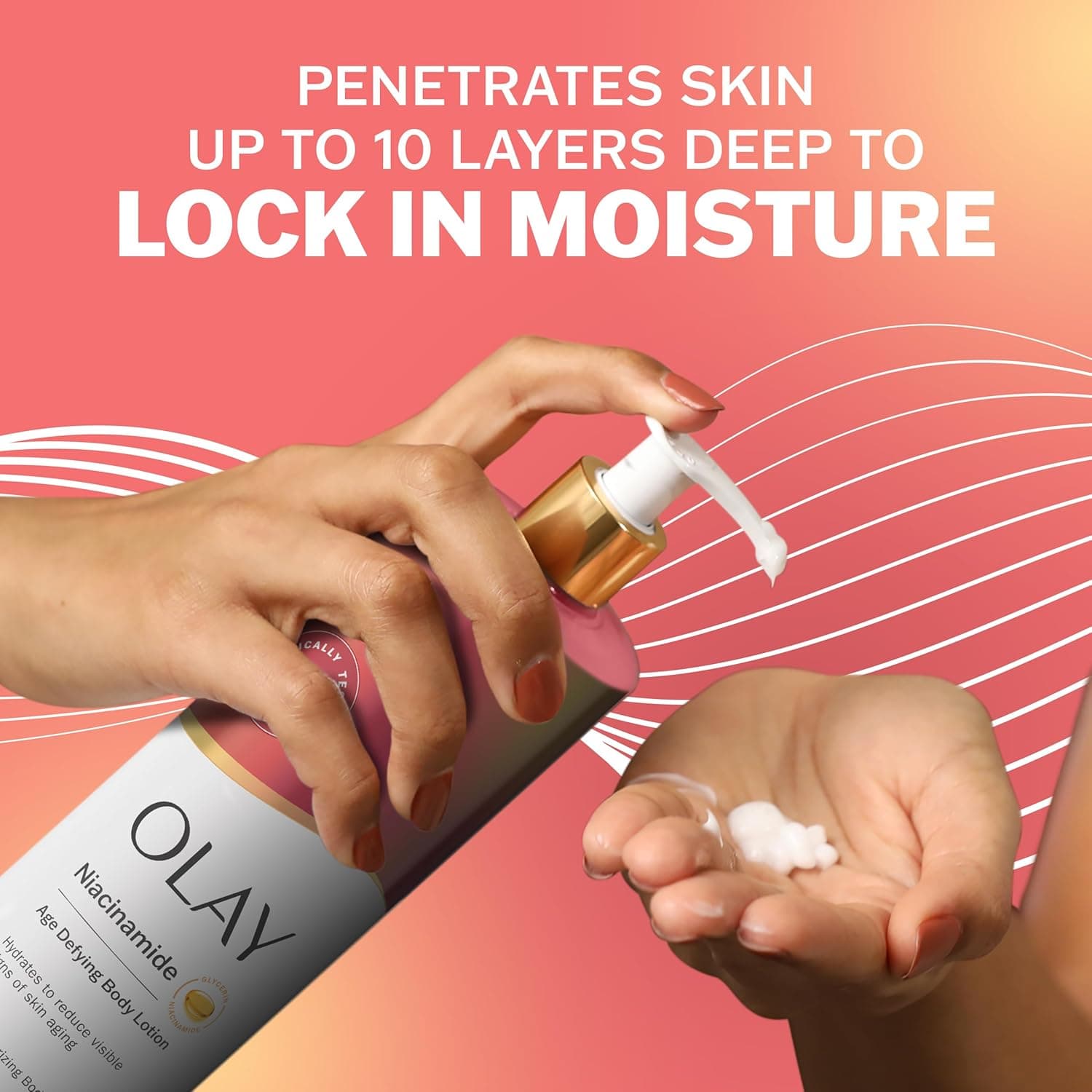 Olay niacinamide Age Defying Body Lotion (502ml)