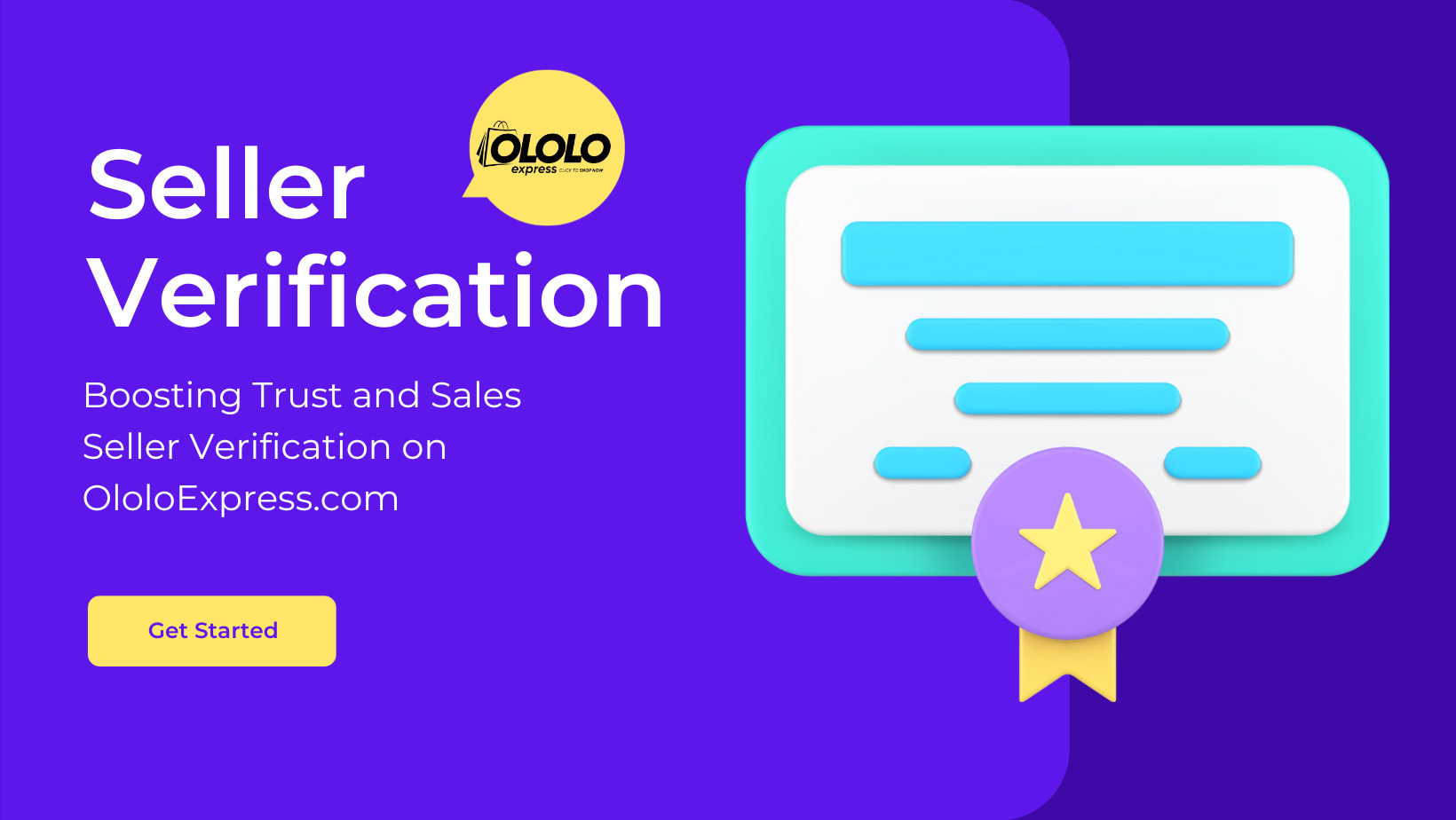 Seller Verification on OloloExpress.com: Boosting Trust and Sales
