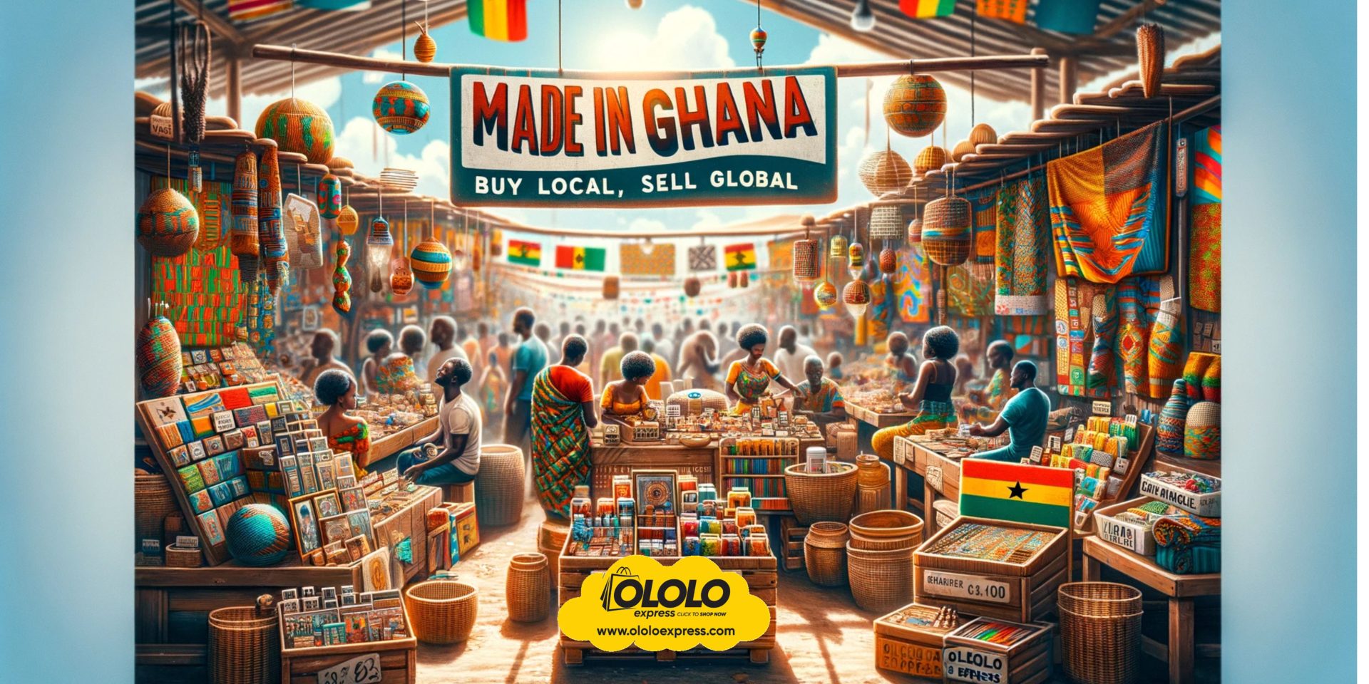 Embracing Ghana’s Craftsmanship: Why Buying Made in Ghana Products on Ololo Express is a Game-Changer