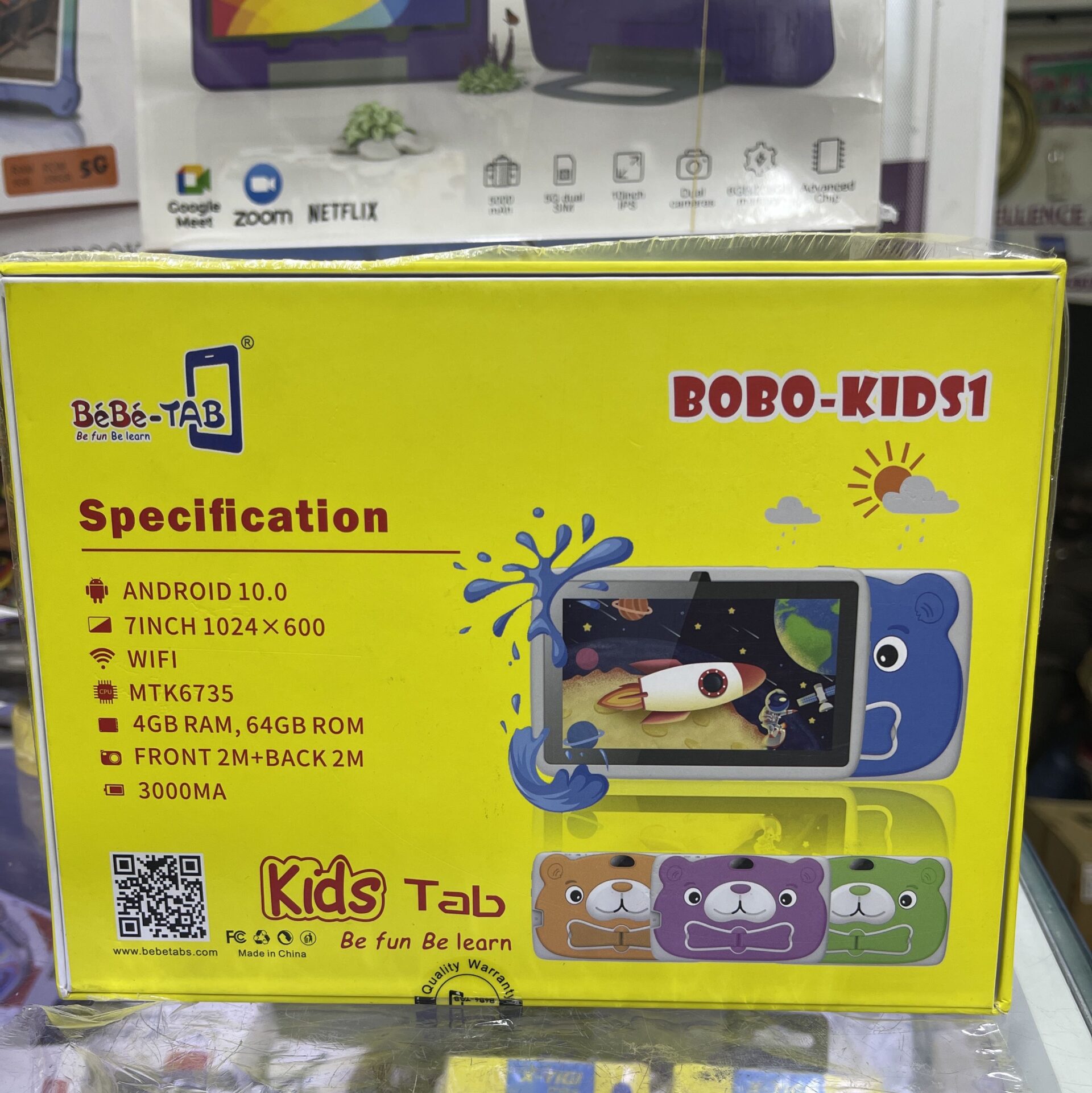 Bebe Tablet Bobo Kids 1 4GB 64GB Wifi