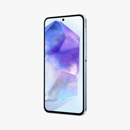 Light Blue Samsung Galaxy A55 128GB ROM 8GB RAM Sm A556elbvafb