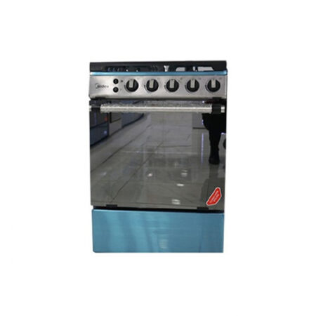 Midea 4 Burner Gas Cooker Sniper Model M_Sniper60 Silver