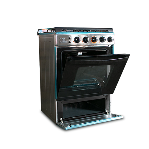 Nasco 4 Burner Gas Cooker Stainless Steel Nasgc Lme60i