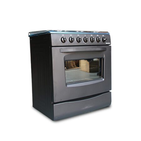 Nasco 6 Burner Gas Cooker Black With Grill Nasgc Amg80b