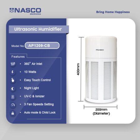 Nasco Air Purifier Ap1209 Cb