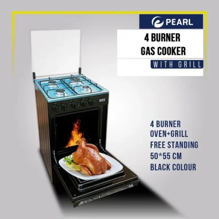 Pearl 4 burner Gas Cooker Oven Grill