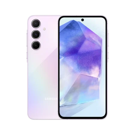 Samsung Galaxy A55 256GB ROM 8GB RAM Light Voilet Sm A556elvwafb