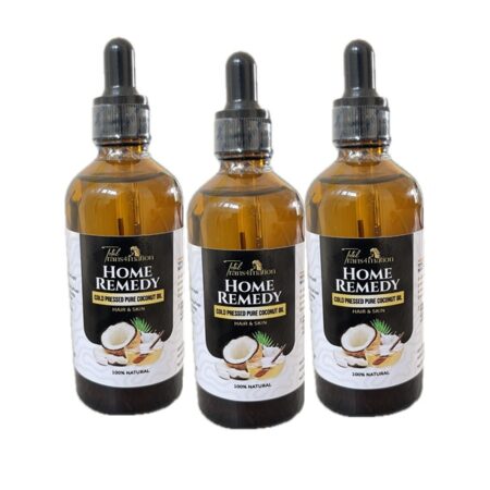 Total Trans4mation Home Remedy Cold Pressed Coconut Oil
