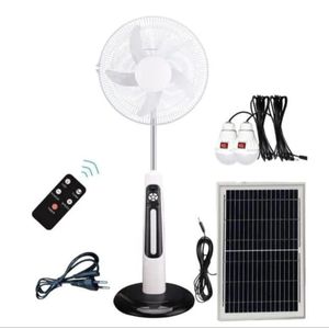 16β Rechargeable Standing fan Solar Charging