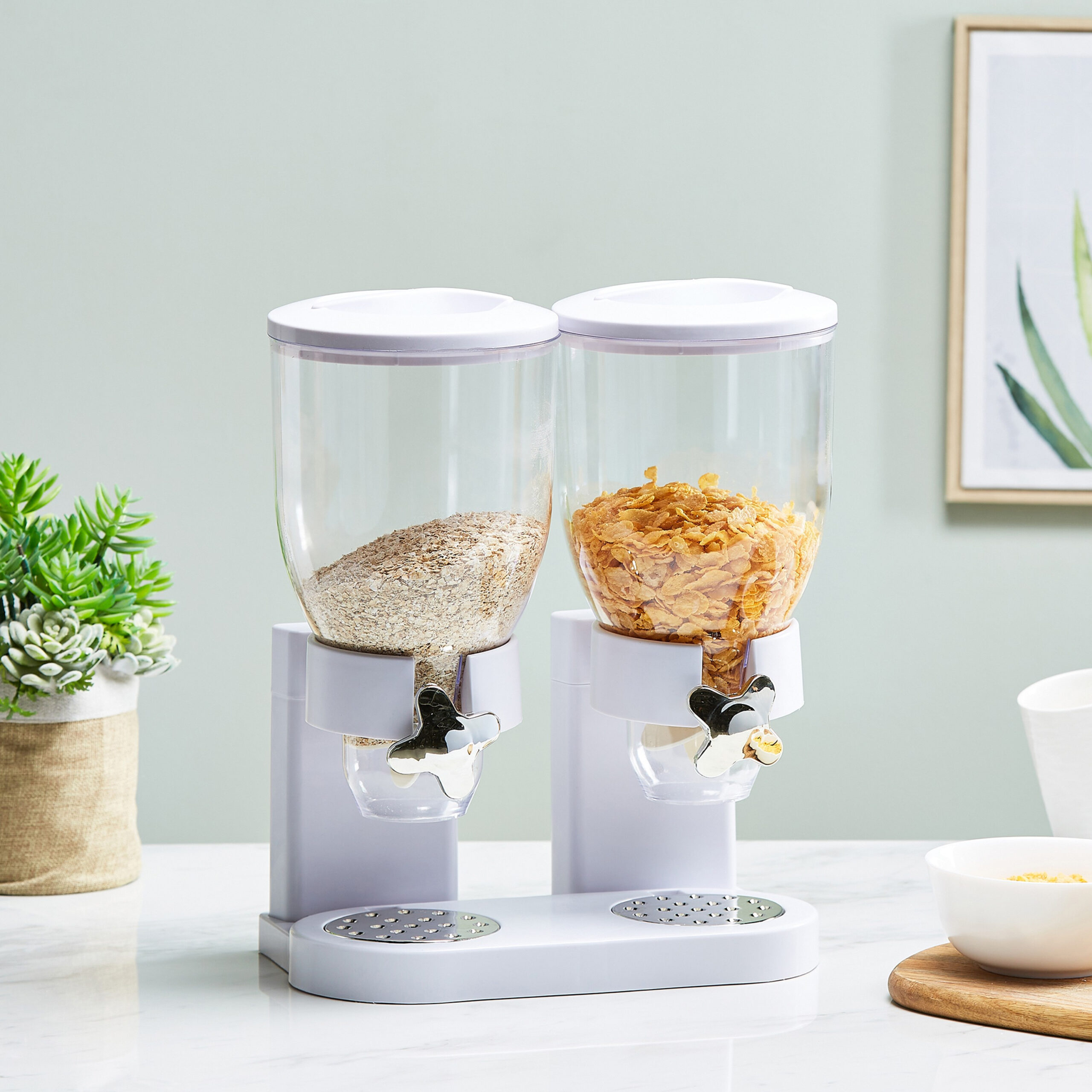 2L Dual Cereal Dispenser