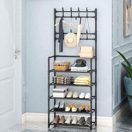 Simple 5 layers Cloth and Shoe Rack selling in Ghana