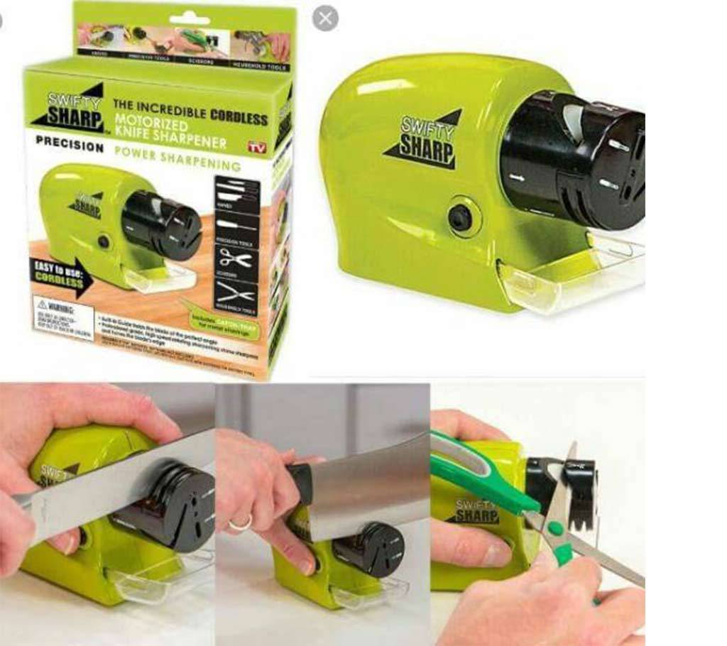 Swift Sharp motorized knife sharpener