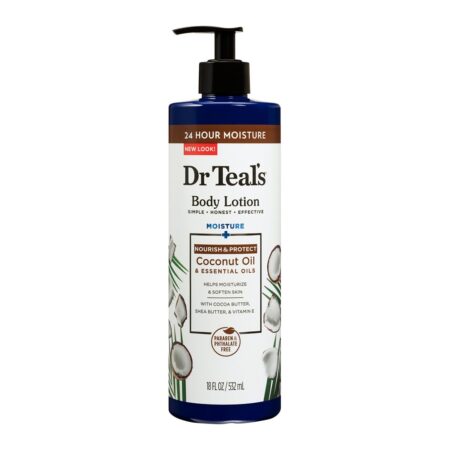Dr Teal's Body Lotion Nourishing Coconut Oil & Essential Oils (532ml)